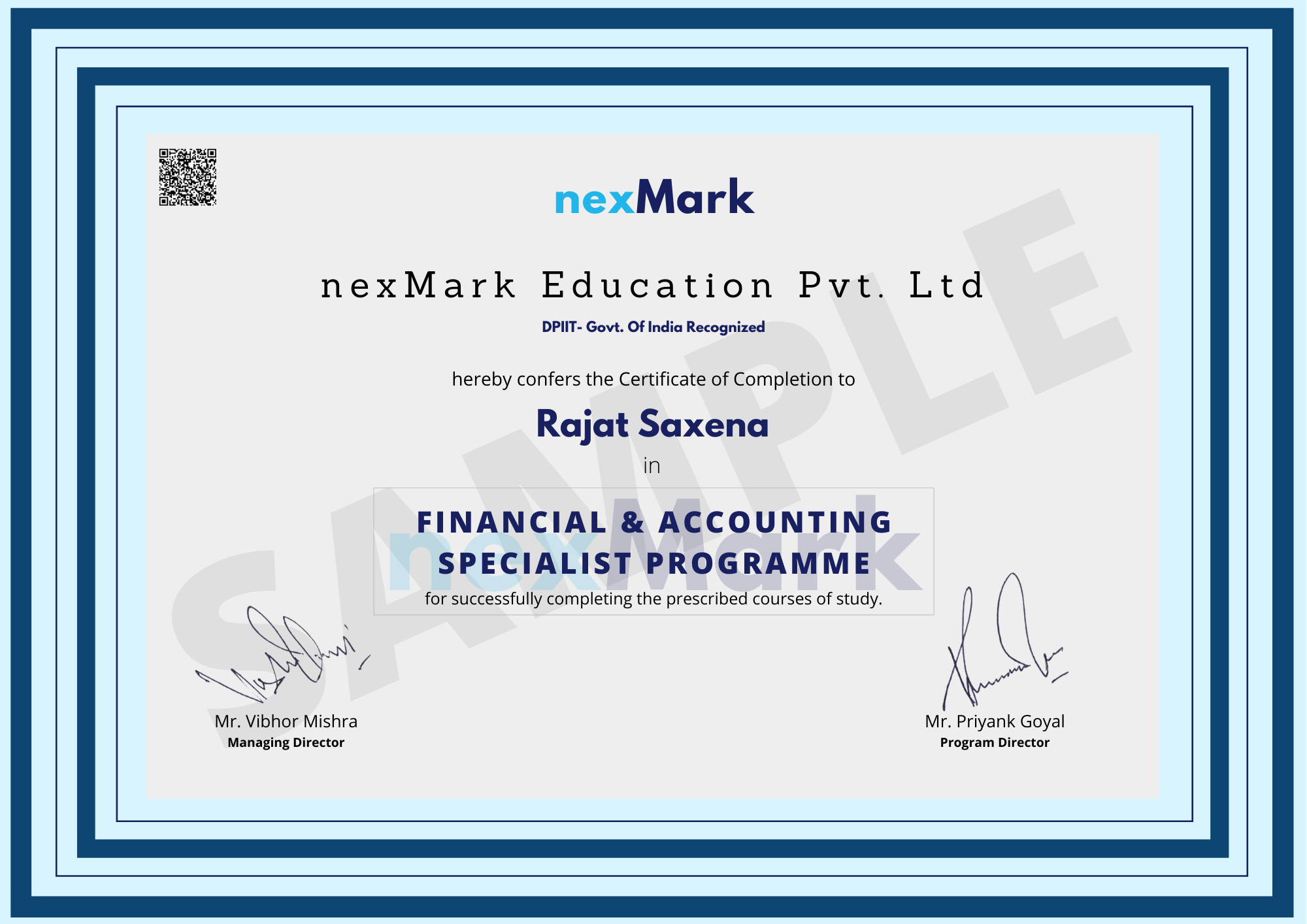 Great Lakes Certificate